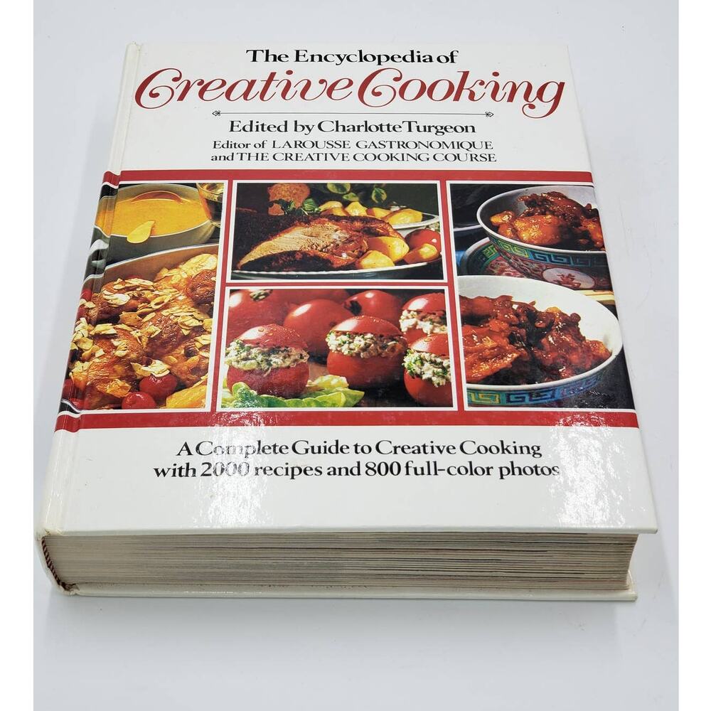 The Encyclopedia of Creative Cooking Hardcover - Charlotte Turgeon Jane Solmson